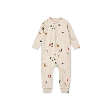 LIEWOOD Birk Pyjama Jumpsuit Holiday/ sandy