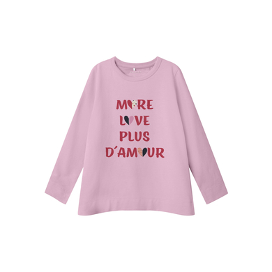 Image of name it Camicia a maniche lunghe Nmfodette Spatola rosea059