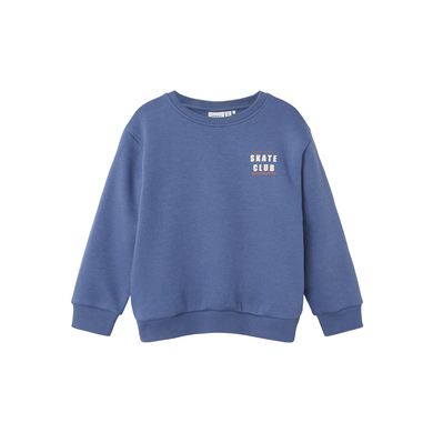 name it Sweat-shirt Nmmotto Bijou Blue