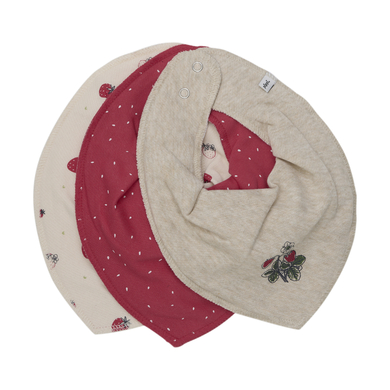 Image of Pippi Bandana 3 pezzi rosso vero059