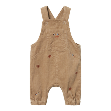 name it Salopette en velours côtelé Nbmollie Weathered Teak