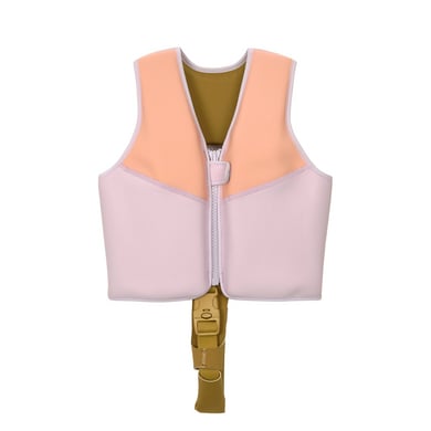 Image of LÄSSIG Gilet per imparare a nuotare color lavanda-albicocca059