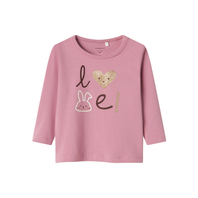 name it T-shirt manches longues Nbfrastar Mauve Orchid