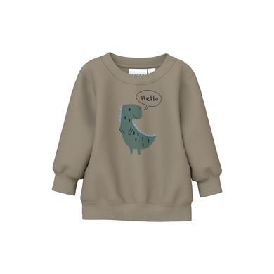 name it Sweat-shirt Nbmvonne Weathered Teak