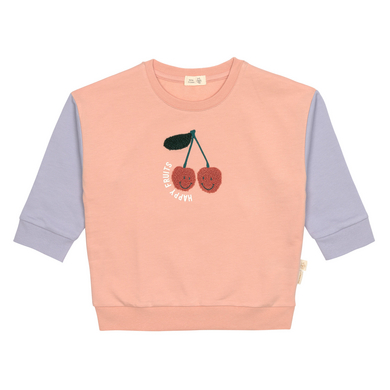 LÄSSIG Barn Sweater Cherry peach