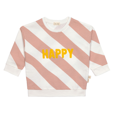 Image of LÄSSIG Bambini Sweater Happy milky / peach059