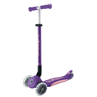 GLOBBER Trottinette enfant 3 roues pliable PRIMO FOLDABLE PLUS LIGHTS violet...