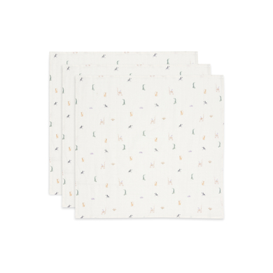 Jollein Keukendoekje 3-pack Jungle Jambo 70 x 70 cm