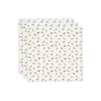 Jollein Burpdoek 3-pack Roarsome 70 x 70 cm