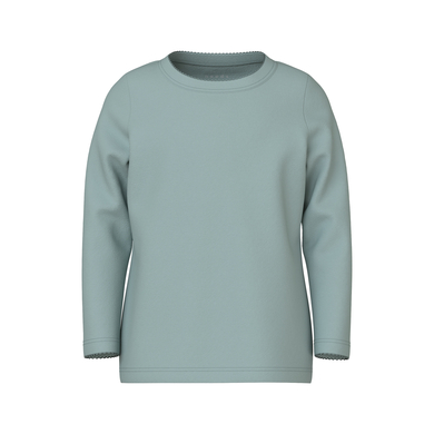 name it Långärmad skjorta Nmfvenilla Gray Mist
