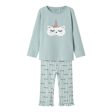 name it Pyjama 2 pièces Nmfranda Gray Mist