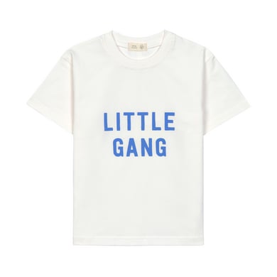 Image of LÄSSIG Maglietta Maglia GOTS Little Gang milky059