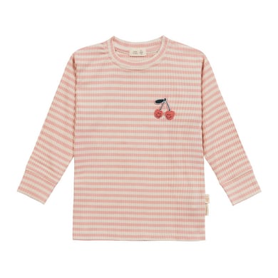 Image of LÄSSIG Camicia a maniche lunghe a coste Cherry peach059