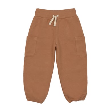 Image of LÄSSIG Pantaloni Cargo Waffle GOTS caramello059