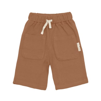 Image of LÄSSIG Shorts Caramello Waffle GOTS059