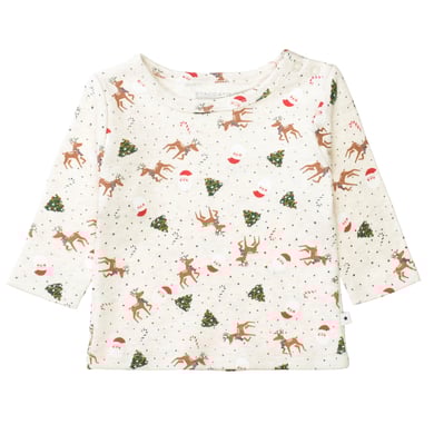 Staccato T-shirt light sand chiné à motifs