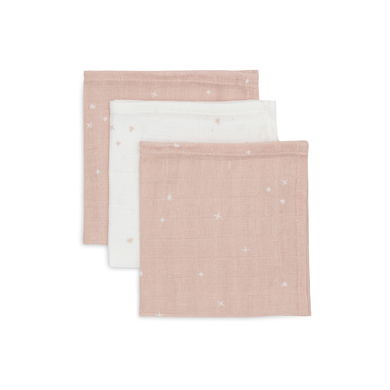 Jollein Keukendoekje Twinkling Wild Rose 3-pack 31 x 31 cm