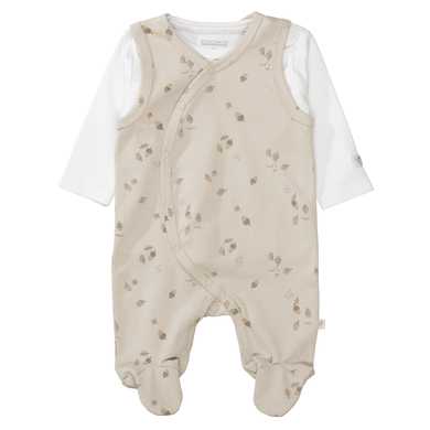 STACCATO Dors-bien + t-shirt taupe à motifs