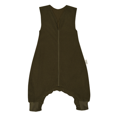 Alvi Sleep-Overall Special Stof Gebreid Khaki