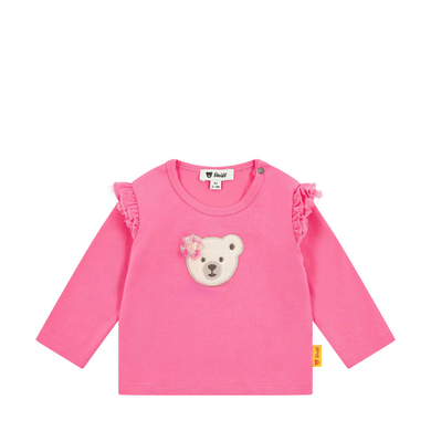 Steiff T-shirt lange mouw hot pink