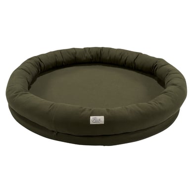 Alvi Slumber Nest XL Wafel piqué Khaki Ø100 cm