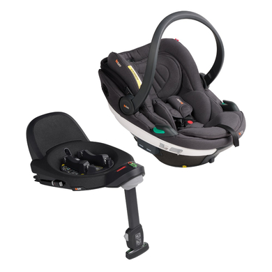BeSafe Pack siège auto cosy Go Beyond Dark Grey Mélange base Beyond black