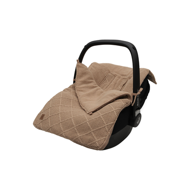 jollein Coprigambe in maglia check Biscuit