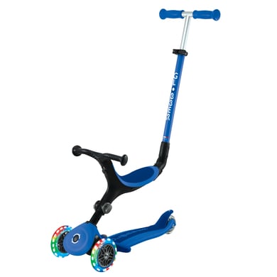 GLOBBER Trottinette enfant 3 roues évolutive GO-UP ACTIVE LIGHTS bleu bleu...