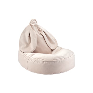 wigiwama beanbag bunny en beige empolvado