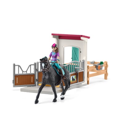 Schleich schleich® Box pour chevaux avec Lisa & Storm 42709