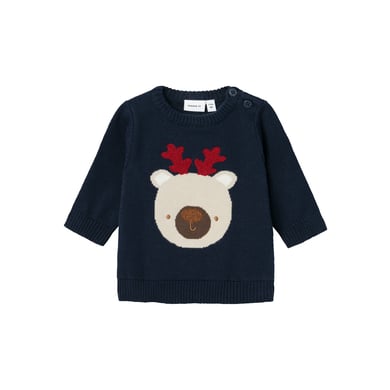 name it Pull en maille Nbmrujul Dark Sapphire