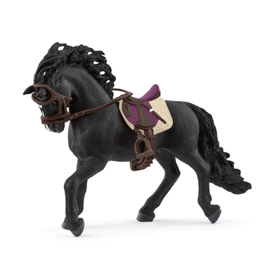 Image of stallone schleich® Pura Raza Espanola con sella e briglie 42707059