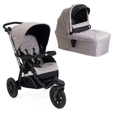 chicco Poussette duo combinée 2en1 ACTIV3 Nut