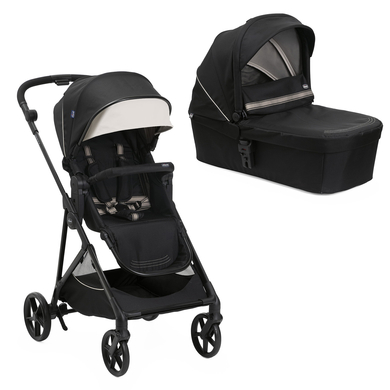 Image of chicco Passeggino 2 in 1 Seety incl. navicella Etna nero059