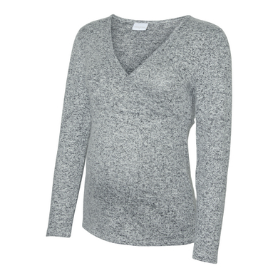 Image of mamalicious Light Camicia da allattamento MLAGNES TESS Grigio Melange059