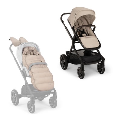 Nuna Poussette DEMI™ next kit hiver Biscotti