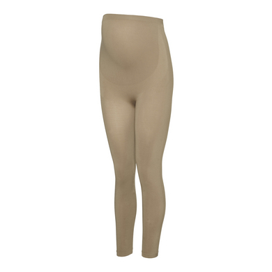 mamalicious Leggings för gravida MLTIA JEANNE Silver Mink