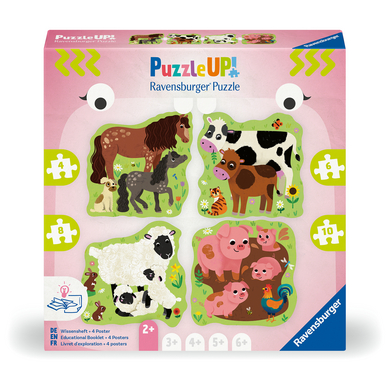 Image of Ravensburger Puzzle UP! animali della fattoria059