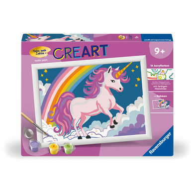 Ravensburger CreArt Rosa enhörning