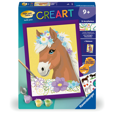 Image of Ravensburger Cavallo creArt con fiori059