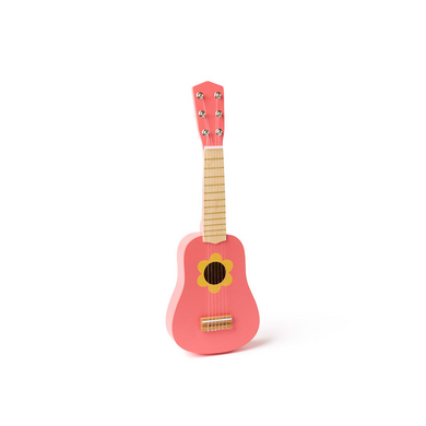 Image of Kids Concept® Chitarra rosa con motivo floreale059