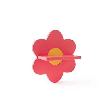 Image of Mensola da parete a forma di fiore Kids Concept® in rosa059