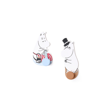 Image of Kids Concept® Moominmamma MOOMIN ganci per cappotto 2-pack059