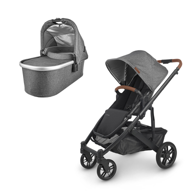 Image of UPPAbaby Passeggino Cruz V2 incl. navicella grigioson Charcoal Melange059