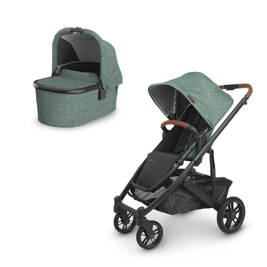 Image of UPPAbaby Passeggino Cruz V2 incl. navicella Gwen Verde Melange059