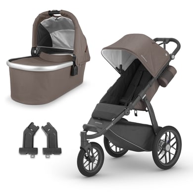 Image of UPPAbaby Passeggino sportivo Ridge incl. navicella Theo Dark Taupe e adattatori059