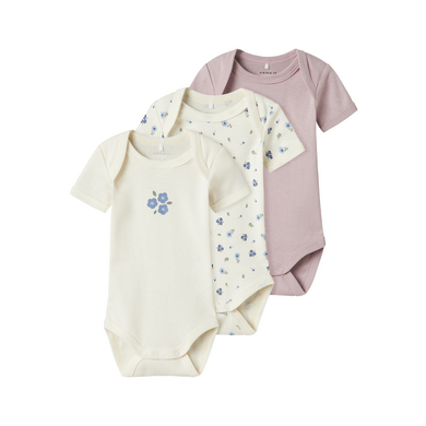 name it Kortärmad kropp 3-pack Jet Stream