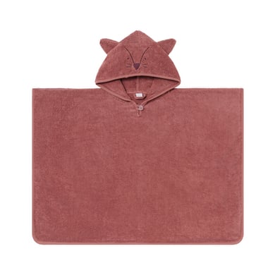 kindsgard Poncho da bagno torkapse rosso ruggine