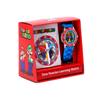 Image of Otto Simon Accutime Orologio per l'apprendimento dell'insegnante del tempo di Super Mario059