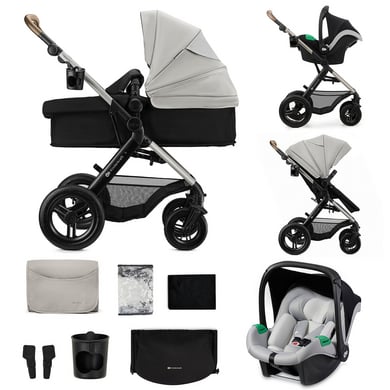 Kinderkraft Moonlight MOOV 2 XL kinderwagen Grijs